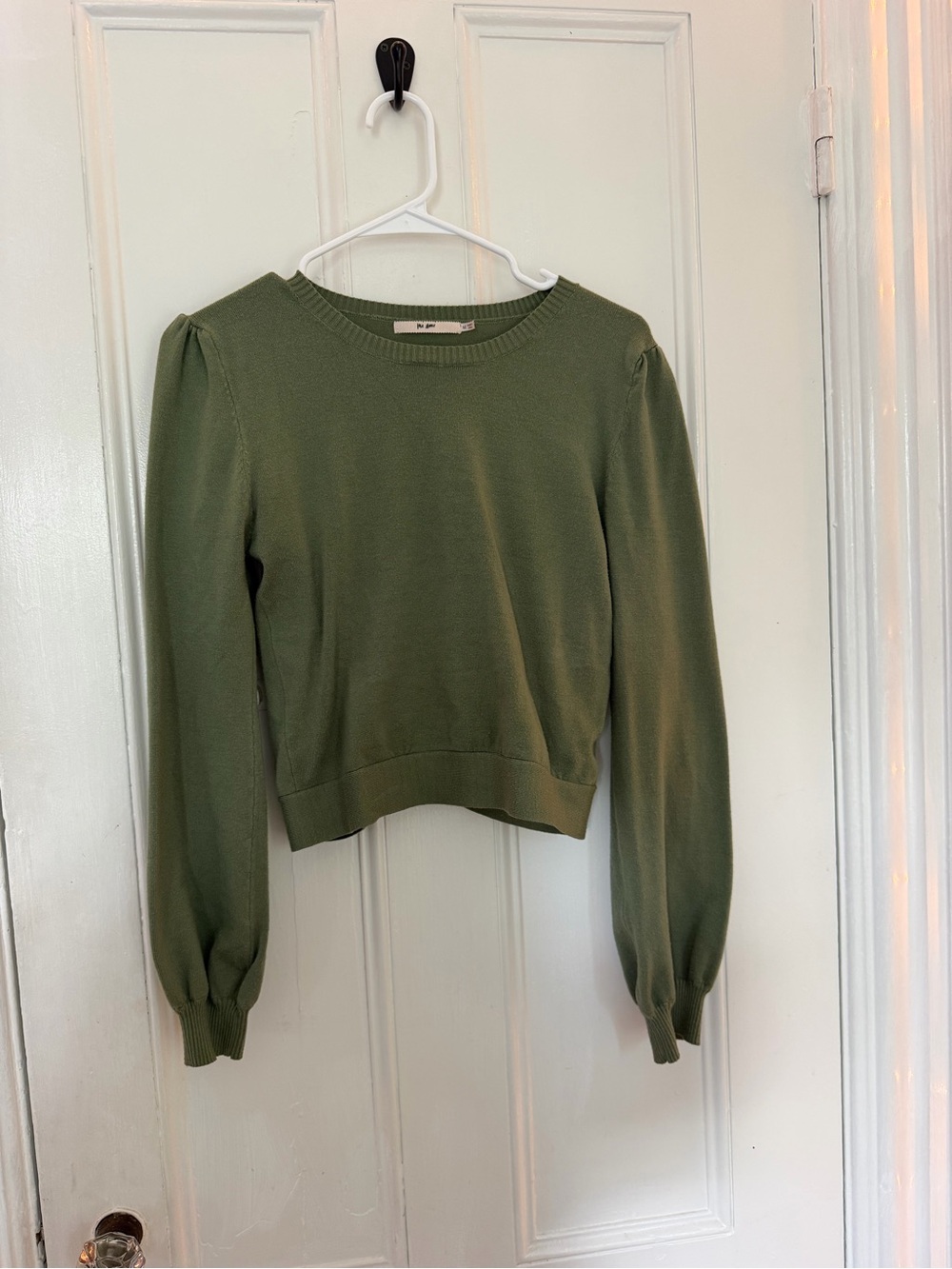 Olive Green Crewneck Sweater